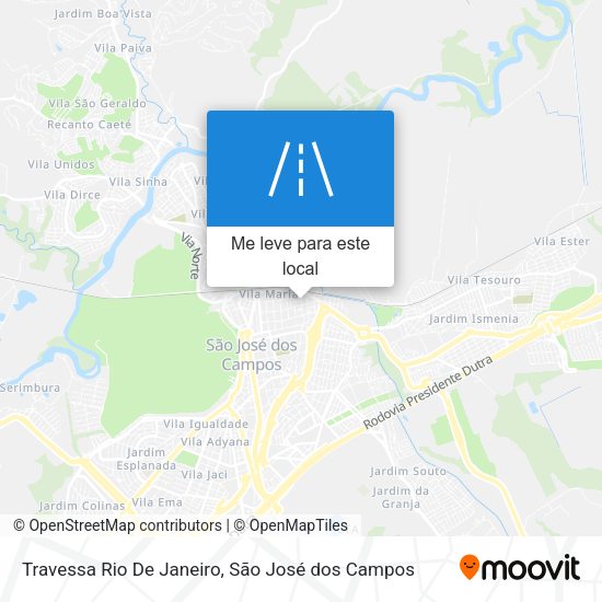 Travessa Rio De Janeiro mapa