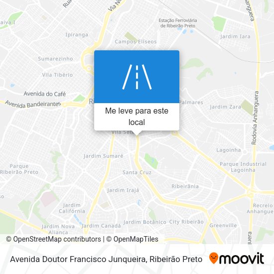 Avenida Doutor Francisco Junqueira mapa
