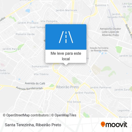 Santa Terezinha mapa