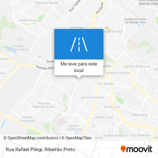 Rua Rafael Pilegi mapa