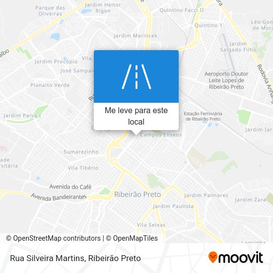 Rua Silveira Martins mapa