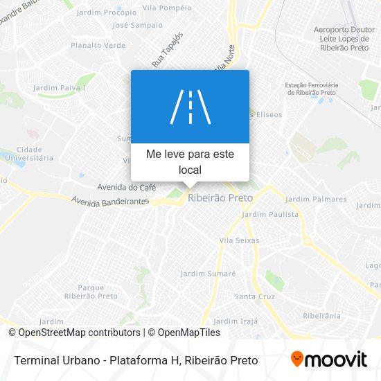 Terminal Urbano - Plataforma H mapa
