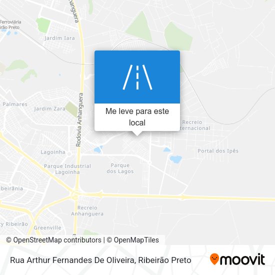 Rua Arthur Fernandes De Oliveira mapa