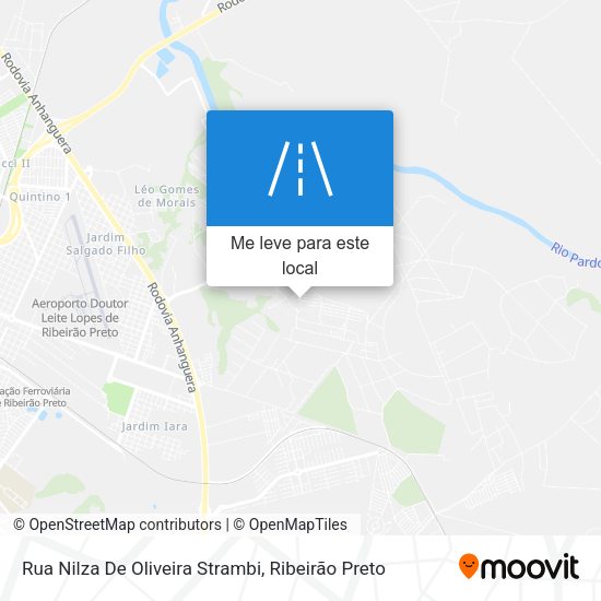 Rua Nilza De Oliveira Strambi mapa
