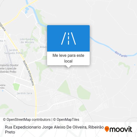 Rua Expedicionario Jorge Aleixo De Oliveira mapa