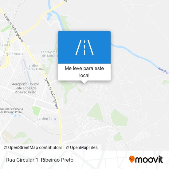 Rua Circular 1 mapa