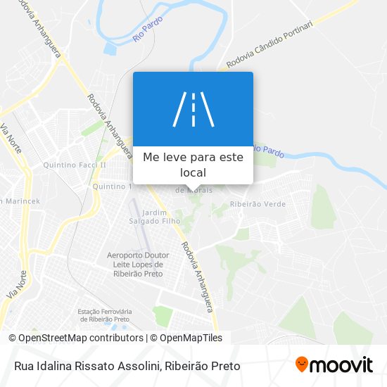 Rua Idalina Rissato Assolini mapa