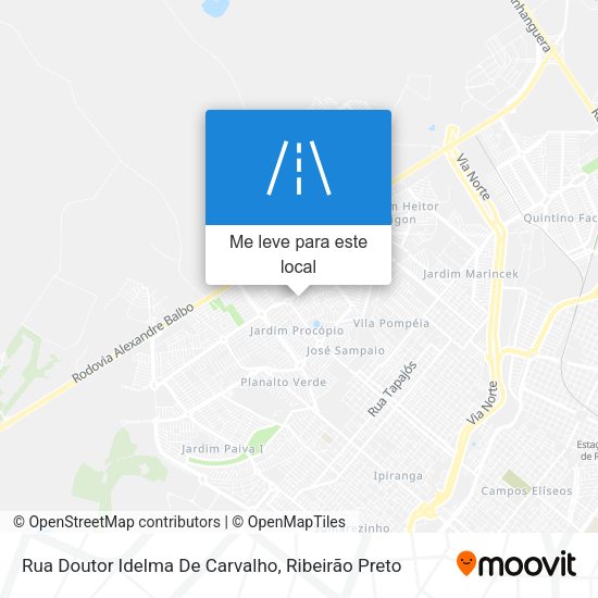 Rua Doutor Idelma De Carvalho mapa