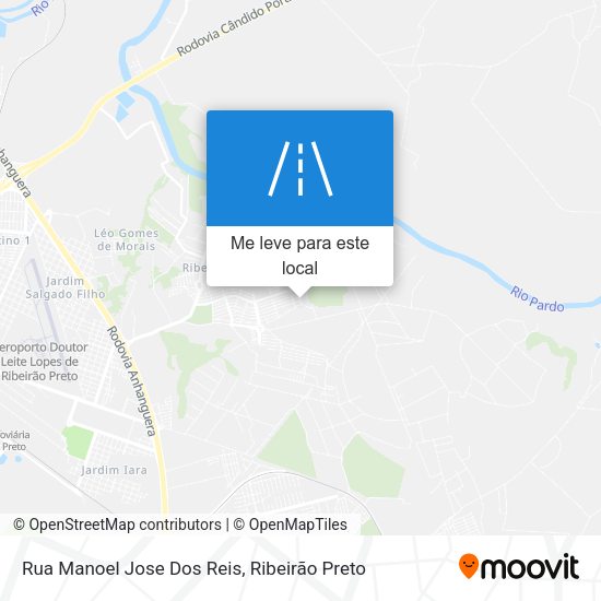 Rua Manoel Jose Dos Reis mapa