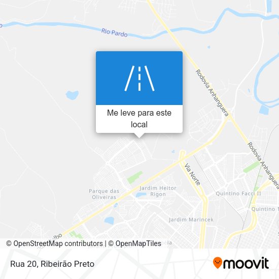 Rua 20 mapa