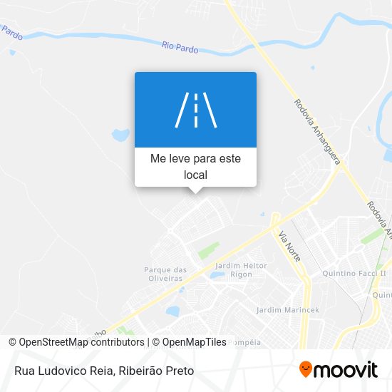 Rua Ludovico Reia mapa