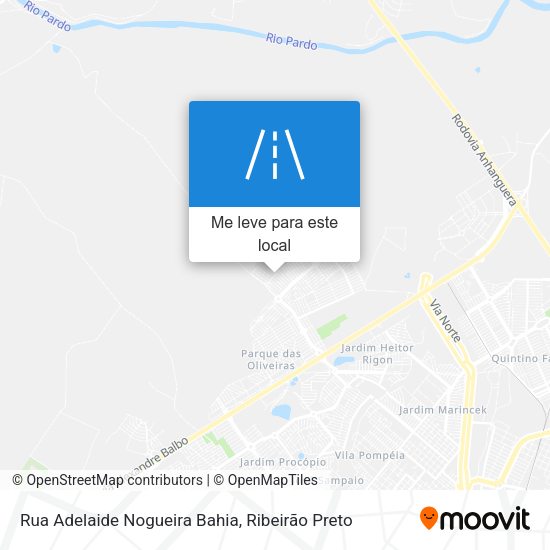 Rua Adelaide Nogueira Bahia mapa