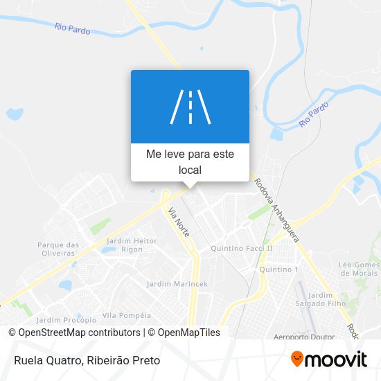 Ruela Quatro mapa
