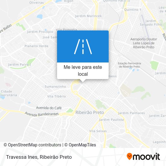 Travessa Ines mapa