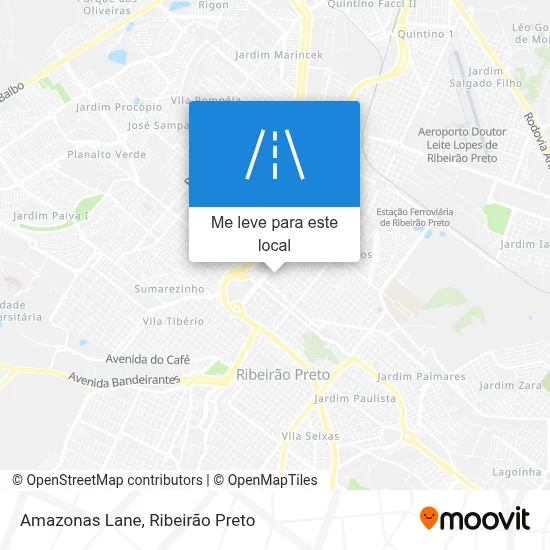 Amazonas Lane mapa