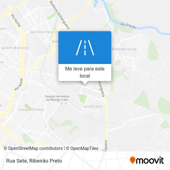 Rua Sete mapa