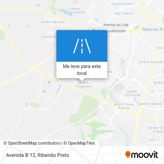 Avenida B 12 mapa