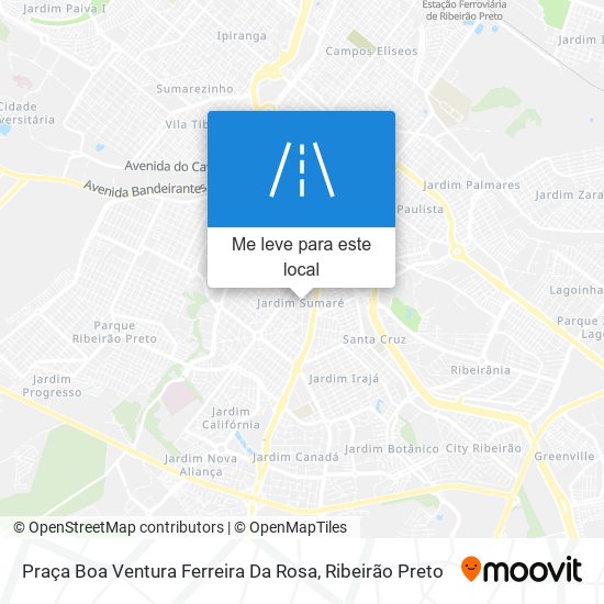 Praça Boa Ventura Ferreira Da Rosa mapa