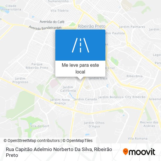 Rua Capitão Adelmio Norberto Da Silva mapa