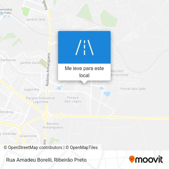 Rua Amadeu Borelli mapa