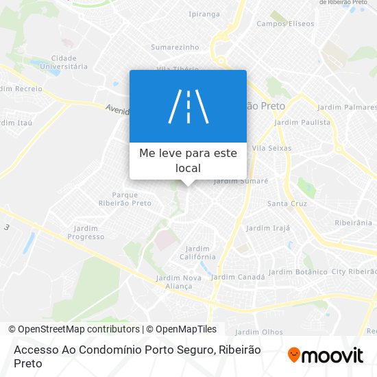 Accesso Ao Condomínio Porto Seguro mapa