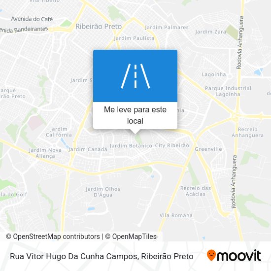 Rua Vitor Hugo Da Cunha Campos mapa