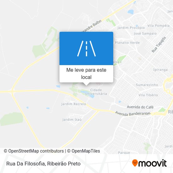 Rua Da Filosofia mapa