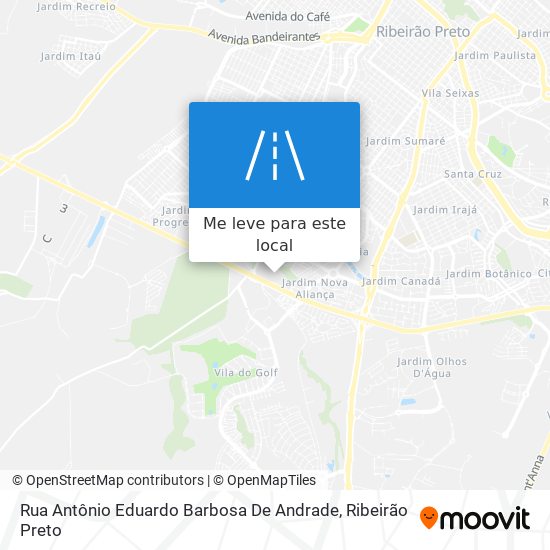 Rua Antônio Eduardo Barbosa De Andrade mapa