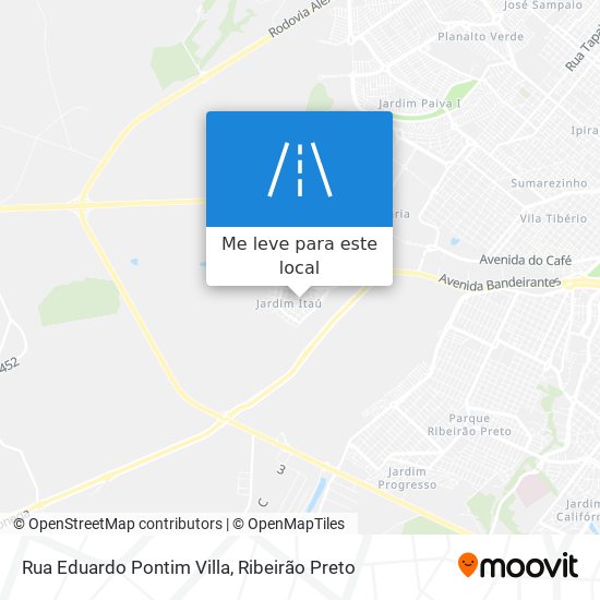 Rua Eduardo Pontim Villa mapa