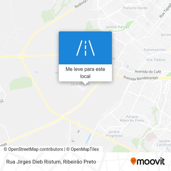 Rua Jirges Dieb Ristum mapa