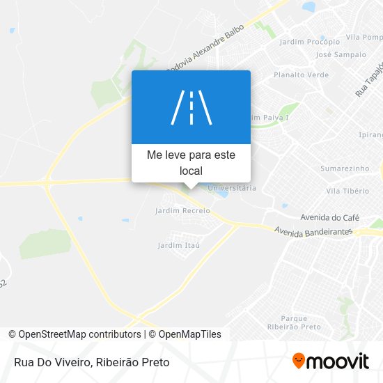 Rua Do Viveiro mapa