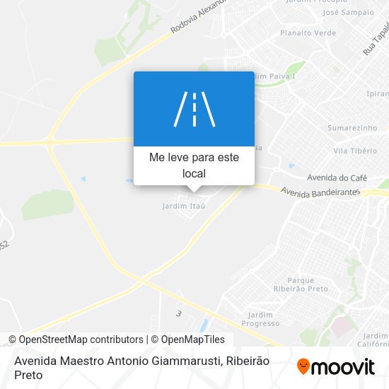 Avenida Maestro Antonio Giammarusti mapa