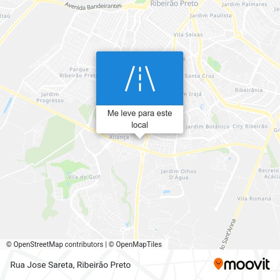 Rua Jose Sareta mapa