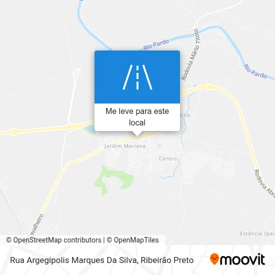 Rua Argegipolis Marques Da Silva mapa