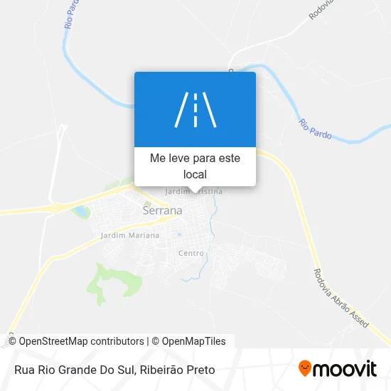 Rua Rio Grande Do Sul mapa