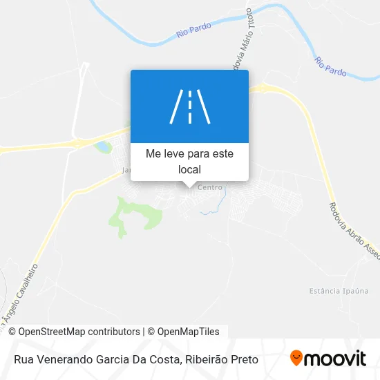 Rua Venerando Garcia Da Costa mapa