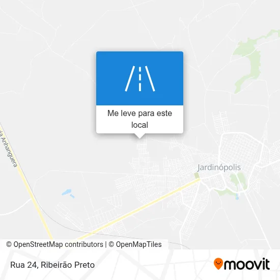 Rua 24 mapa