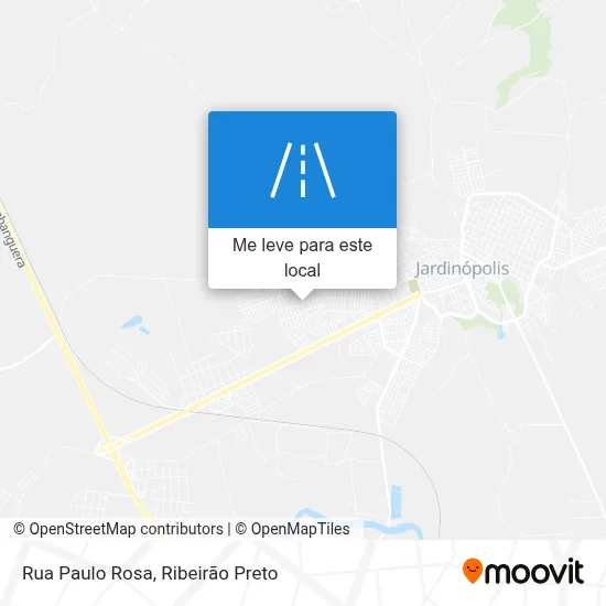 Rua Paulo Rosa mapa