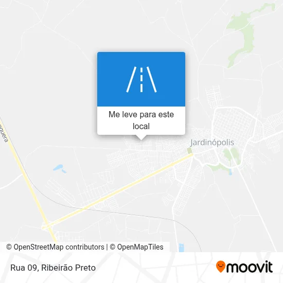 Rua 09 mapa