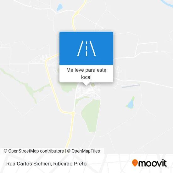 Rua Carlos Sichieri mapa