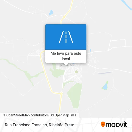 Rua Francisco Frascino mapa