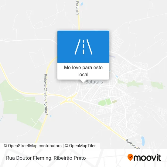 Rua Doutor Fleming mapa