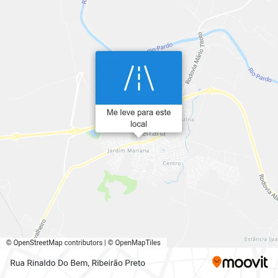Rua Rinaldo Do Bem mapa