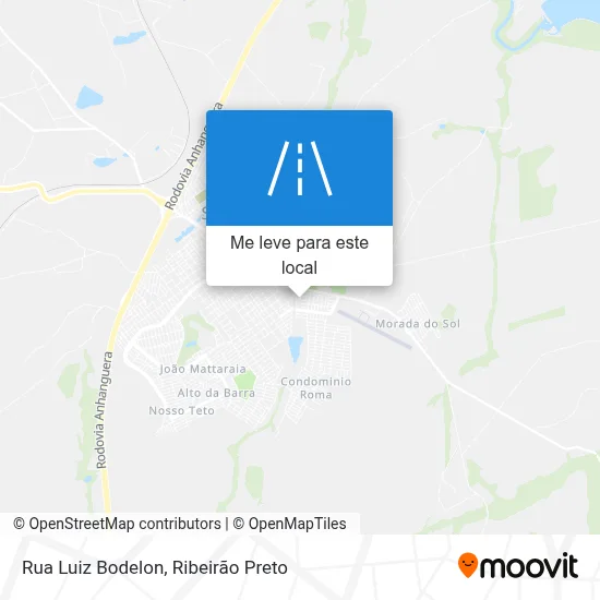 Rua Luiz Bodelon mapa