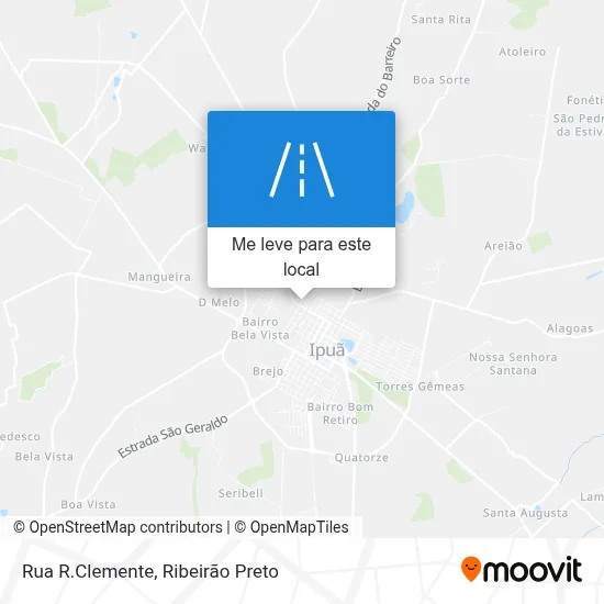 Rua R.Clemente mapa
