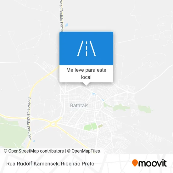 Rua Rudolf Kamensek mapa