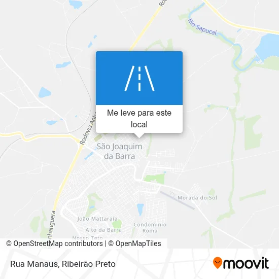 Rua Manaus mapa