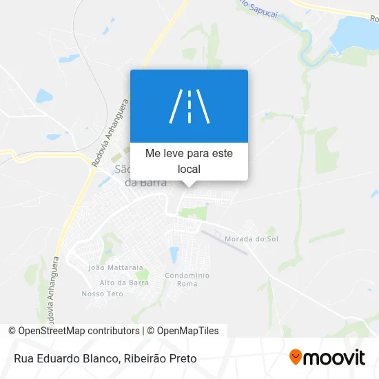 Rua Eduardo Blanco mapa