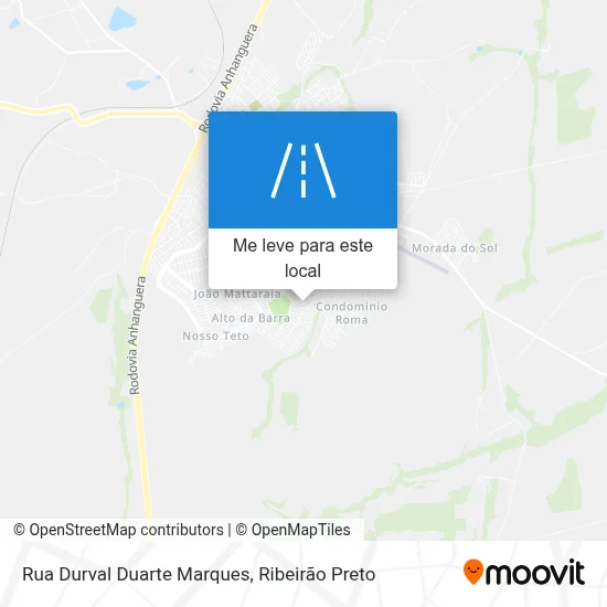 Rua Durval Duarte Marques mapa