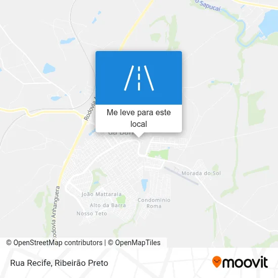 Rua Recife mapa